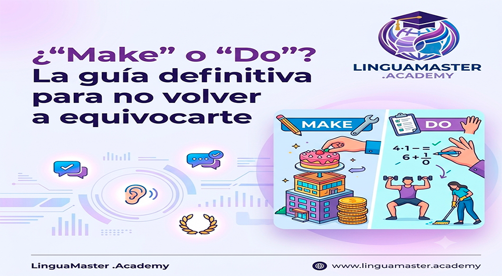 ¿Make o Do? La guía definitiva para no confundirlos jamás